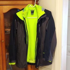 The north face boys large ski jacket